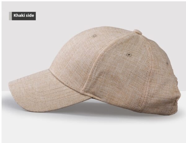 Men's Sunhat Baseball Breathable Hemp Peaked Cap - Image 4