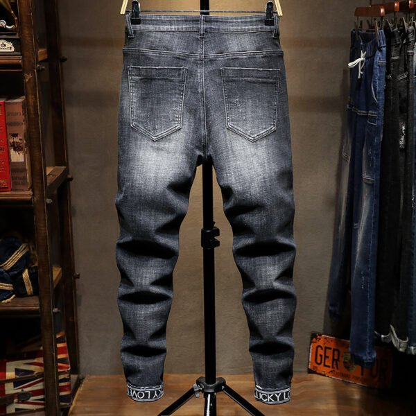 Japanese blue and black jeans - Image 5