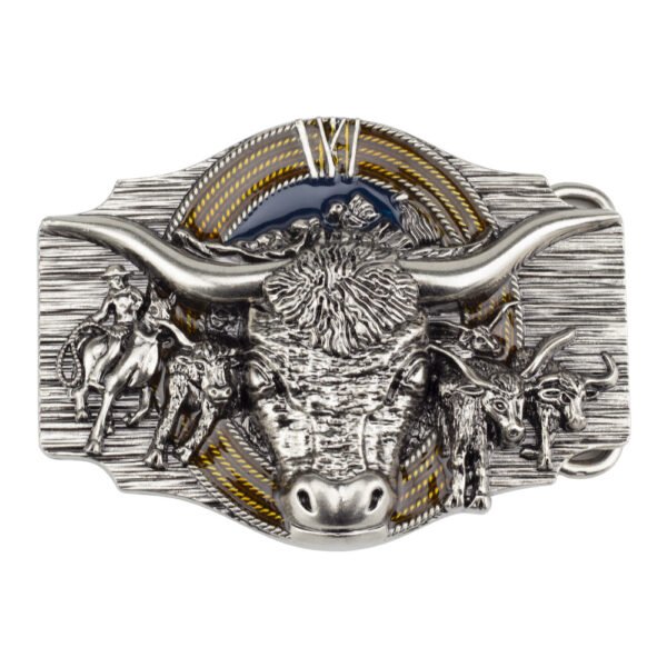 Fashion Personality Cow Head Belt Buckle - Image 2