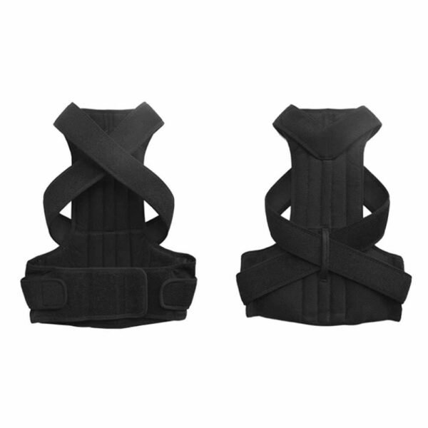 Adjustable Posture Corrector Back Brace Vest For Men Women Lumbar Shoulder Support Belt - Image 5